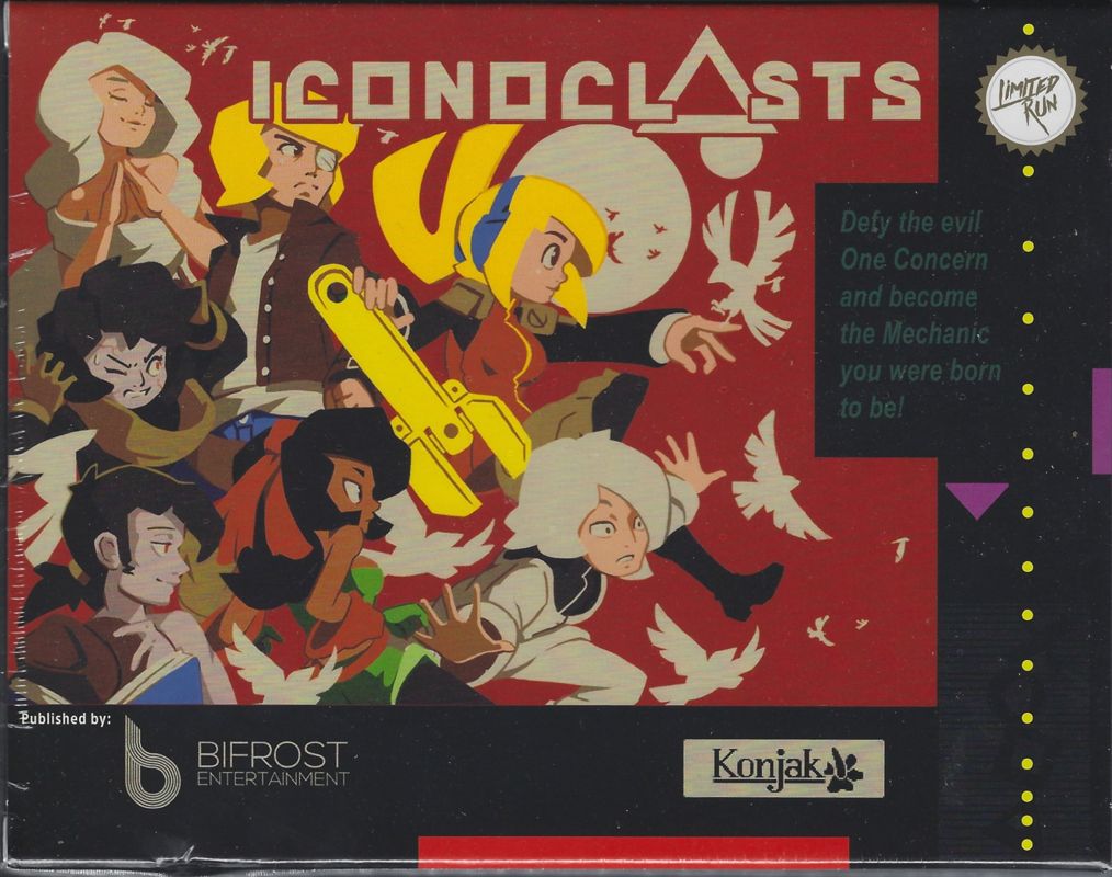 Iconoclasts box art for Playstation 4